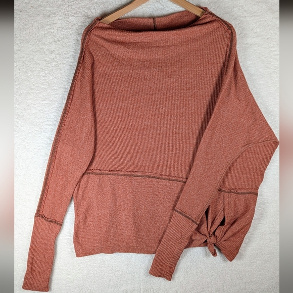 We The Free Sweaters - Free People Women's Rust Sweater Oversize Up To Medium
